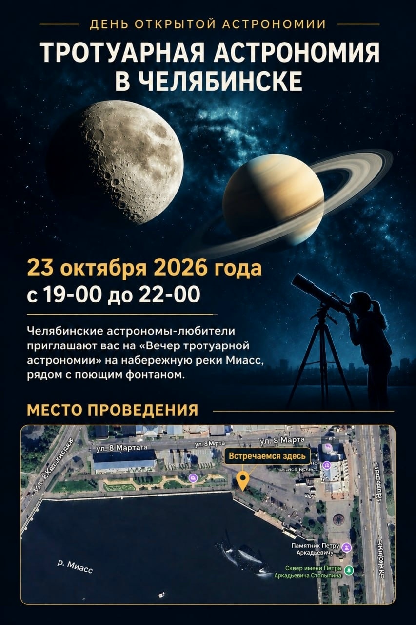 День открытой тротуарной астрономии