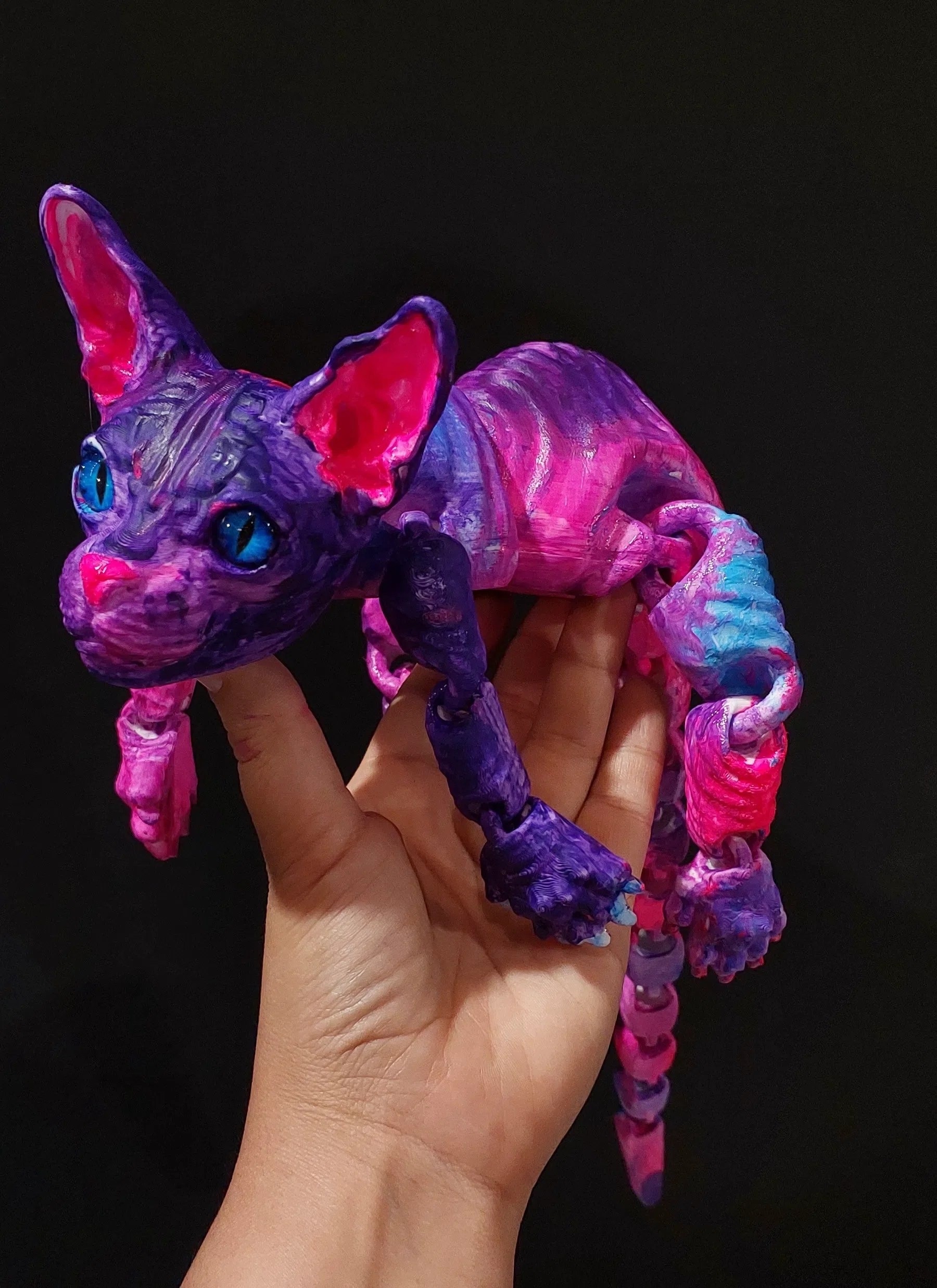 Мастер-класс по раскрашиванию 3D-фигурок на Че Маркете