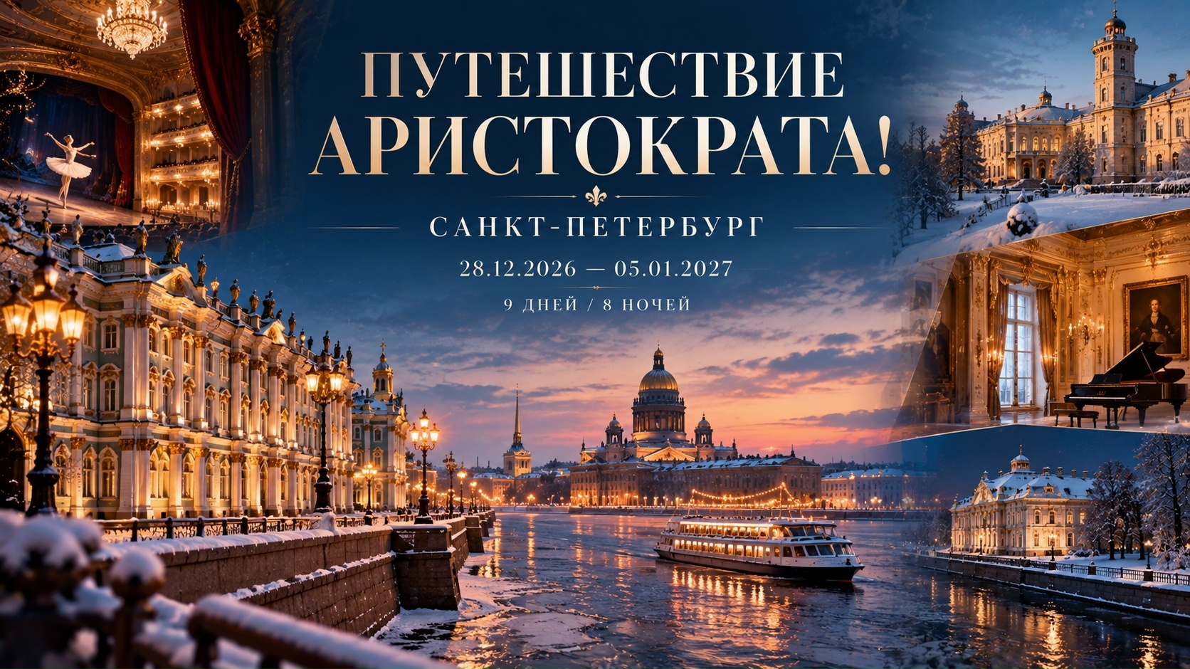 Путешествие аристократа в Санкт-Петербург (тур)