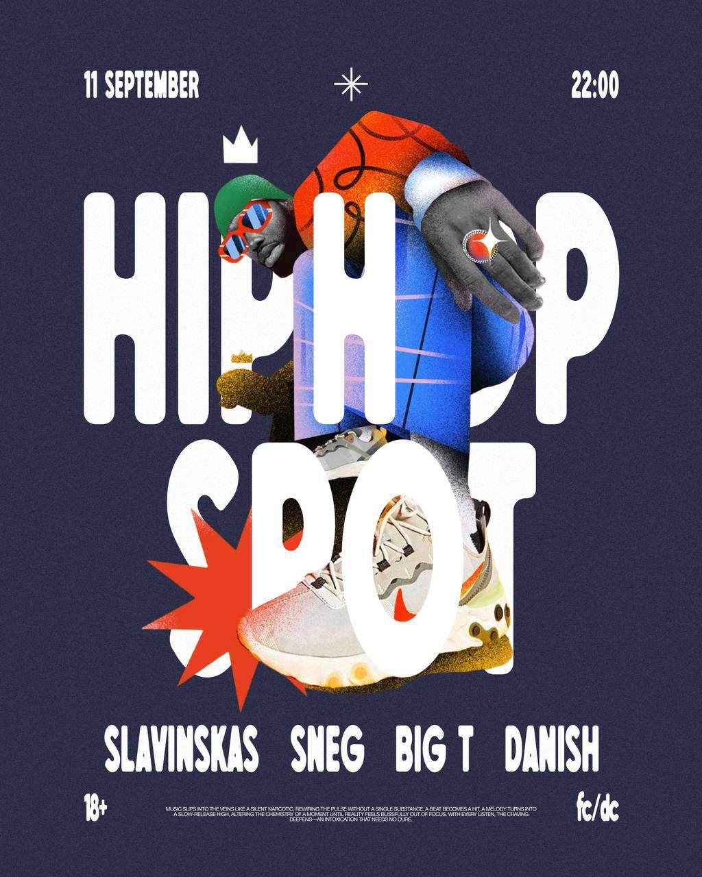 HIP-HOP SPOT — вечеринка в HOPS SPOT