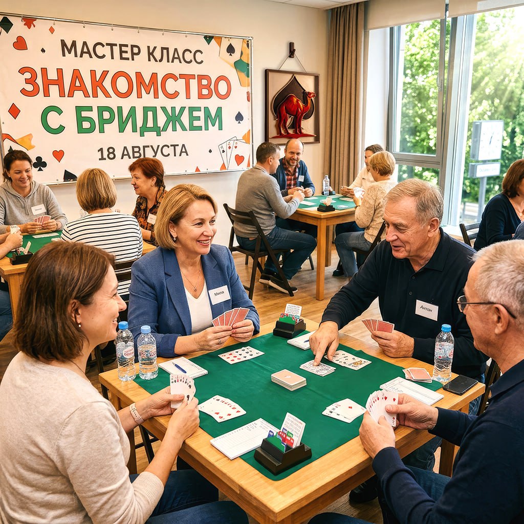 Мастер-класс «Знакомство с бриджем»