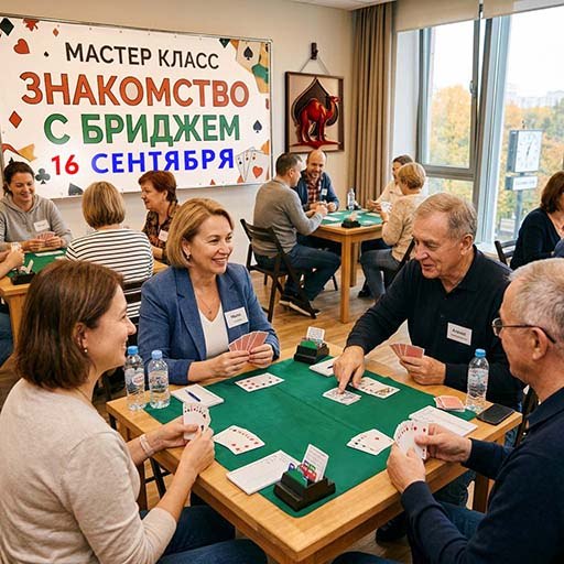 Мастер-класс «Знакомство с бриджем»