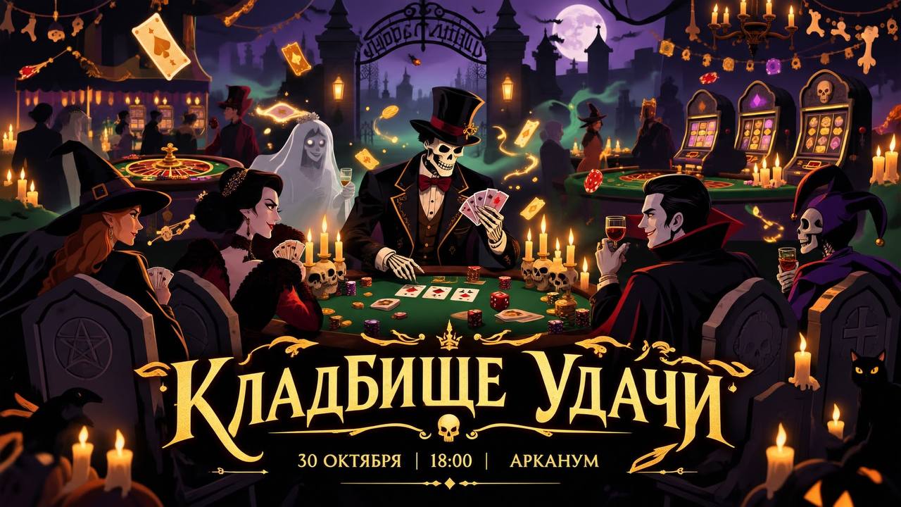 Кладбище удачи — мистическое казино